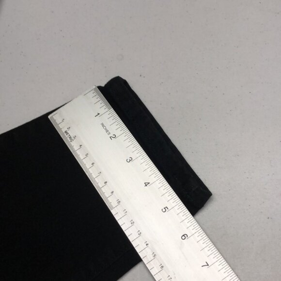 LIKE NEW DAVID BITTON BLACK AUBREY HIGH RISE ANKLE STRAIGHT JEANS 10/30x26 ⭐️ - Picture 12 of 12